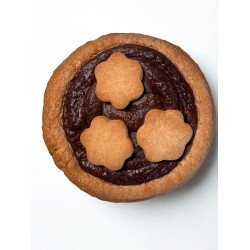 Crostatina alla crema di gianduia circa 0,200kg