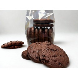 Biscotti al cacao con pepite fondenti circa 0.250gr